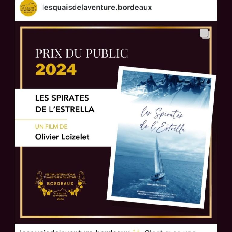 Audiodesk : Image du prix du public les quais de l'aventure, festival à Bordeaux